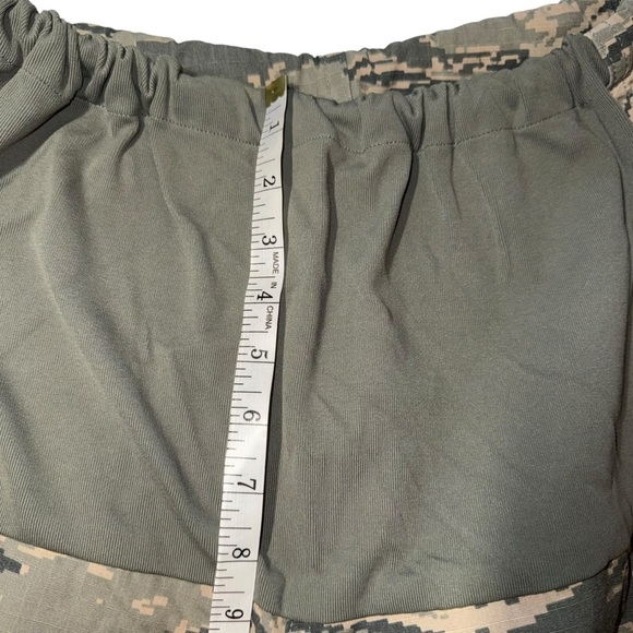 Military Women’s Maternity Pants Size 12R Camo Green Large Pockets Cotton/Nylon - Picture 2 of 10